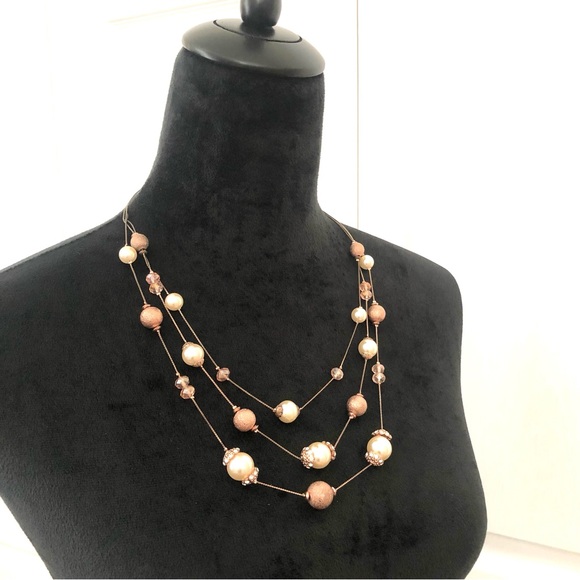 Necklaces Earth tones 15 items - Picture 9 of 16